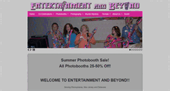 Desktop Screenshot of entertainmentandbeyond.com
